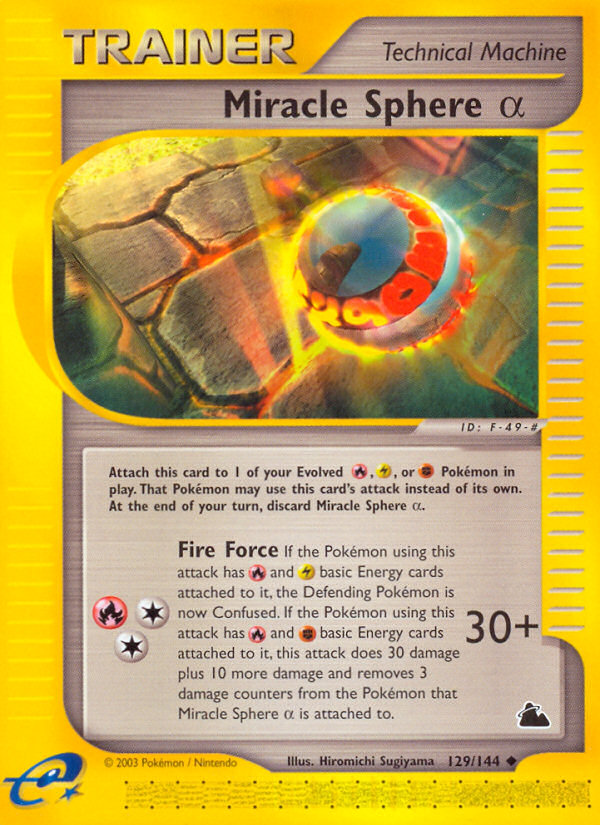 Miracle Sphere Alpha (129/144) [Skyridge] | Good Games Cannington