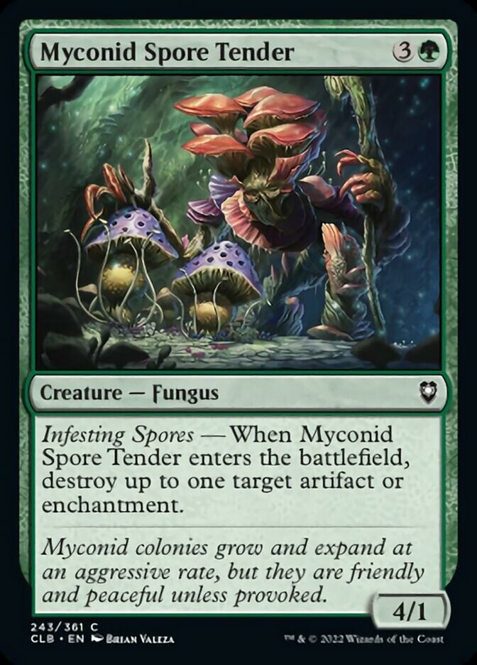 Myconid Spore Tender [Commander Legends: Battle for Baldur's Gate] | Good Games Cannington