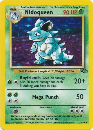 Nidoqueen (7/64) [Jungle Unlimited] | Good Games Cannington