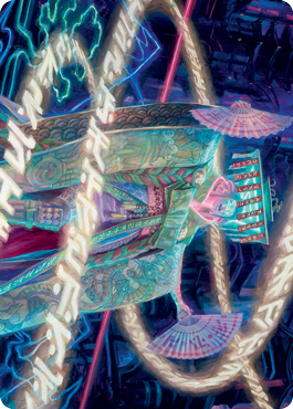 Satsuki, the Living Lore Art Card [Kamigawa: Neon Dynasty Art Series] | Good Games Cannington