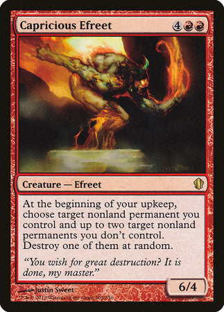 Capricious Efreet [Commander 2013] | Good Games Cannington