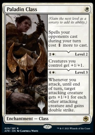 Paladin Class (Promo Pack) [Dungeons & Dragons: Adventures in the Forgotten Realms Promos] | Good Games Cannington