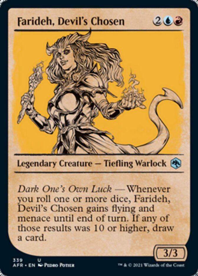 Farideh, Devil's Chosen (Showcase) [Dungeons & Dragons: Adventures in the Forgotten Realms] | Good Games Cannington