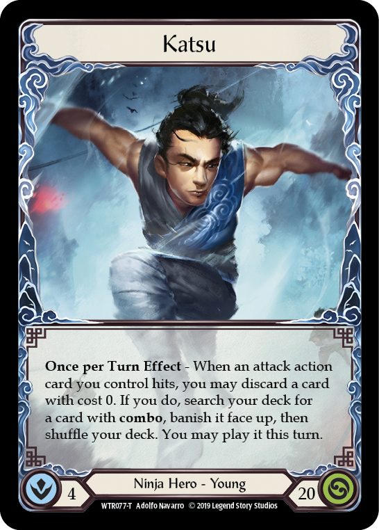 Anothos // Katsu [WTR040-T // WTR077-T] Alpha Print Normal | Good Games Cannington