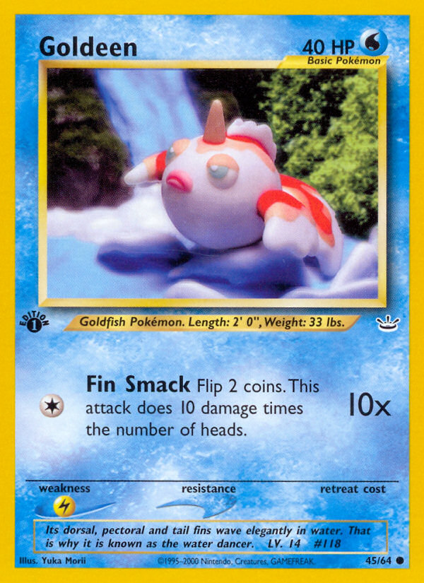 Goldeen (45/64) [Neo Revelation 1st Edition] | Good Games Cannington