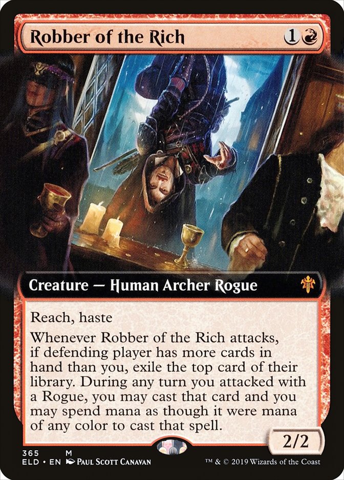 Robber of the Rich (Extended Art) [Throne of Eldraine] | Good Games Cannington