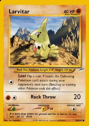 Larvitar (70/105) [Neo Destiny Unlimited] | Good Games Cannington