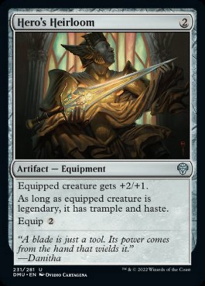 Hero's Heirloom [Dominaria United] | Good Games Cannington