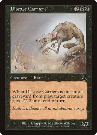 Disease Carriers [Urza's Destiny] | Good Games Cannington