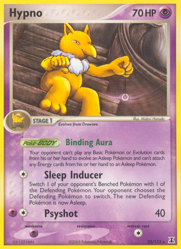 Hypno (23/113) [EX: Delta Species] | Good Games Cannington