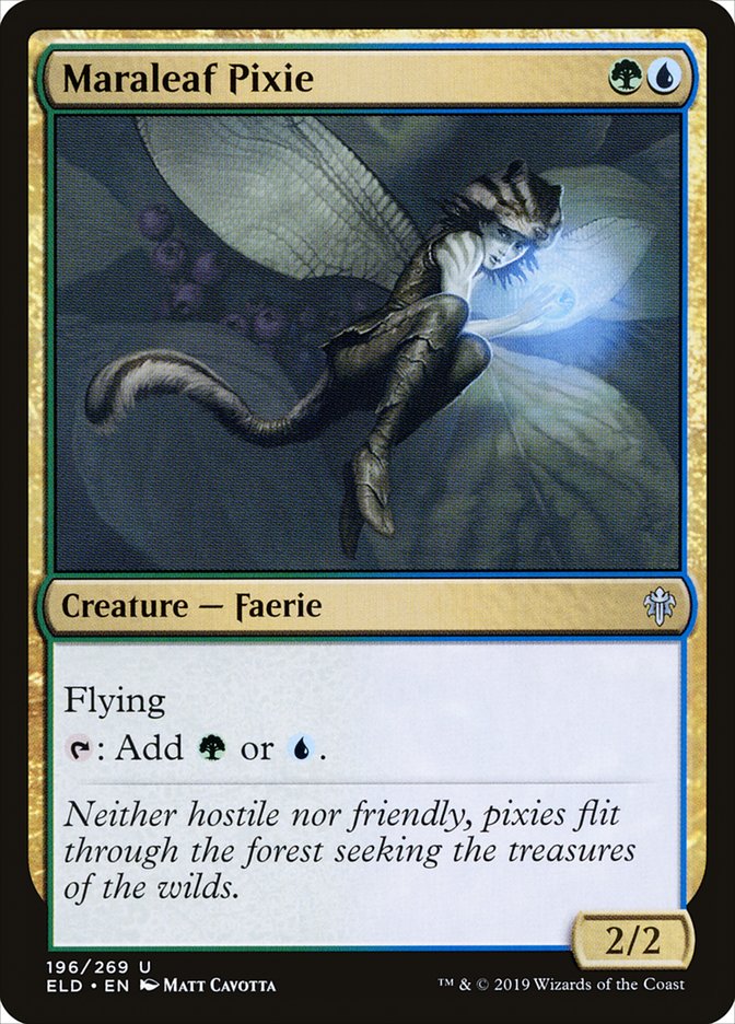 Maraleaf Pixie [Throne of Eldraine] | Good Games Cannington