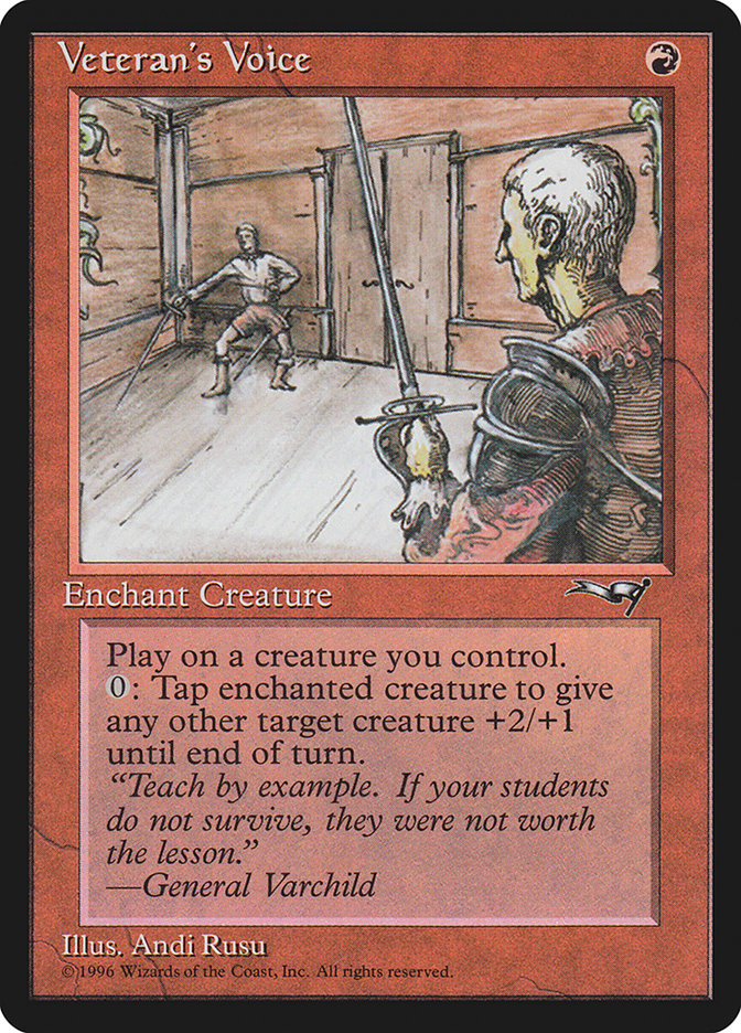 Veteran's Voice (Double Doors) [Alliances] | Good Games Cannington