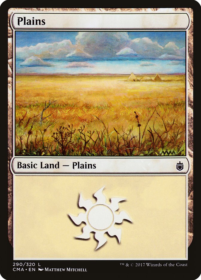Plains (290) [Commander Anthology] | Good Games Cannington