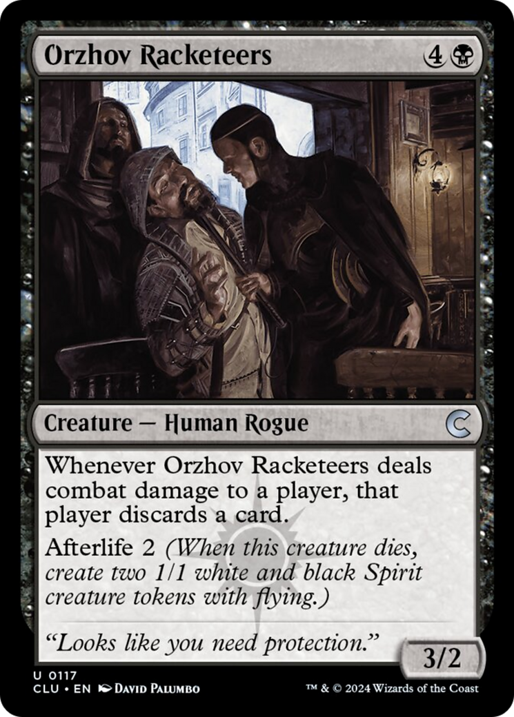 Orzhov Racketeers [Ravnica: Clue Edition] | Good Games Cannington