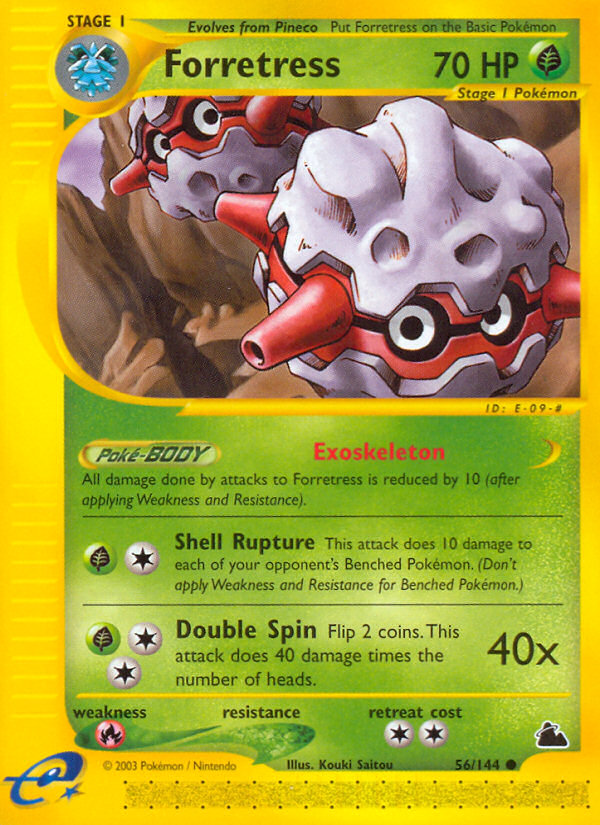 Forretress (56/144) [Skyridge] | Good Games Cannington