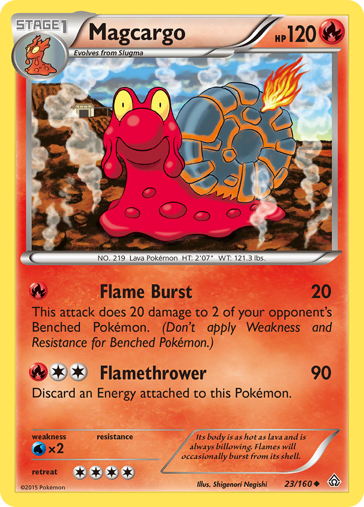 Magcargo (23/160) [XY: Primal Clash] | Good Games Cannington