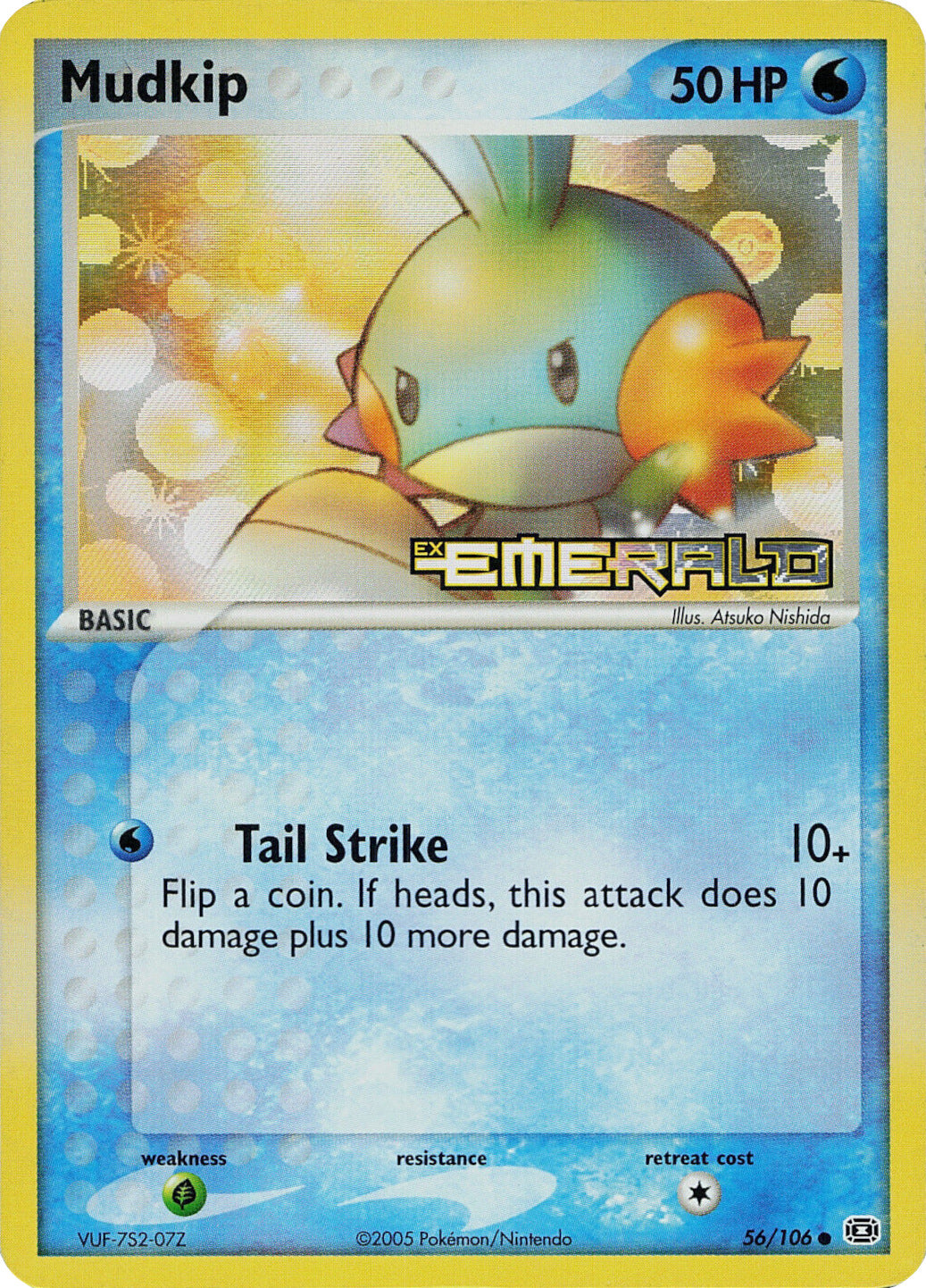 Mudkip (56/106) (Stamped) [EX: Emerald] | Good Games Cannington