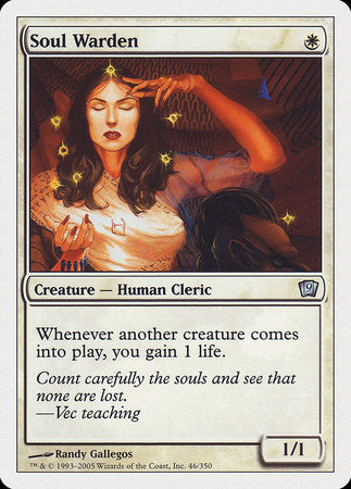 Soul Warden [Ninth Edition] | Good Games Cannington
