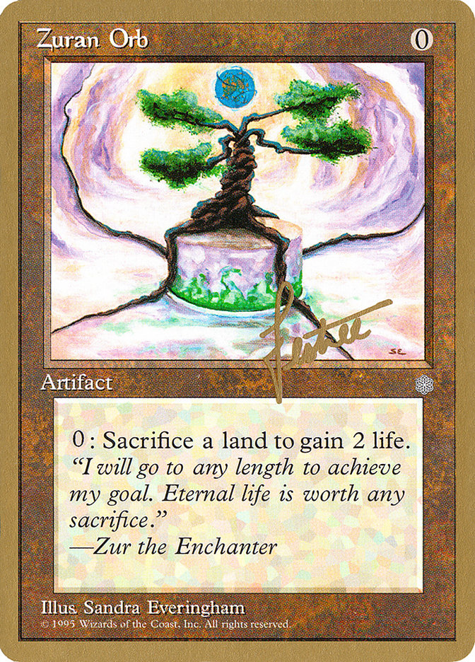 Zuran Orb (Bertrand Lestree) [Pro Tour Collector Set] | Good Games Cannington