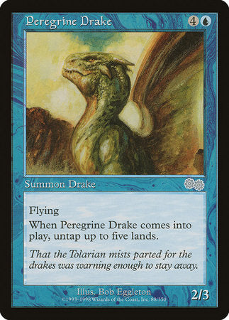 Peregrine Drake [Urza's Saga] | Good Games Cannington