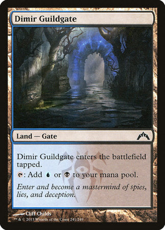 Dimir Guildgate [Gatecrash] | Good Games Cannington