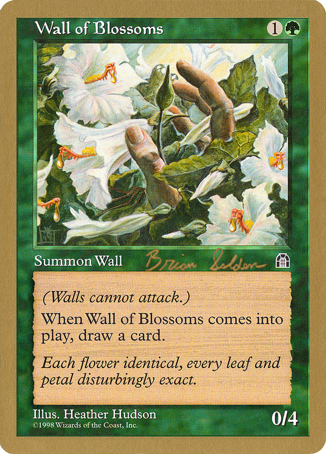 Wall of Blossoms (Brian Selden) [World Championship Decks 1998] | Good Games Cannington