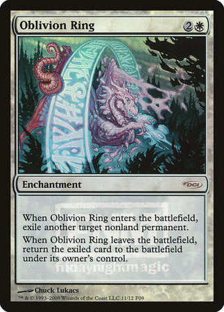 Oblivion Ring [Friday Night Magic 2009] | Good Games Cannington