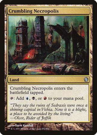 Crumbling Necropolis [Commander 2013] | Good Games Cannington