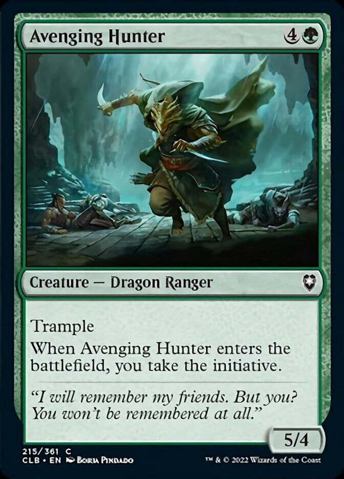 Avenging Hunter [Commander Legends: Battle for Baldur's Gate] | Good Games Cannington