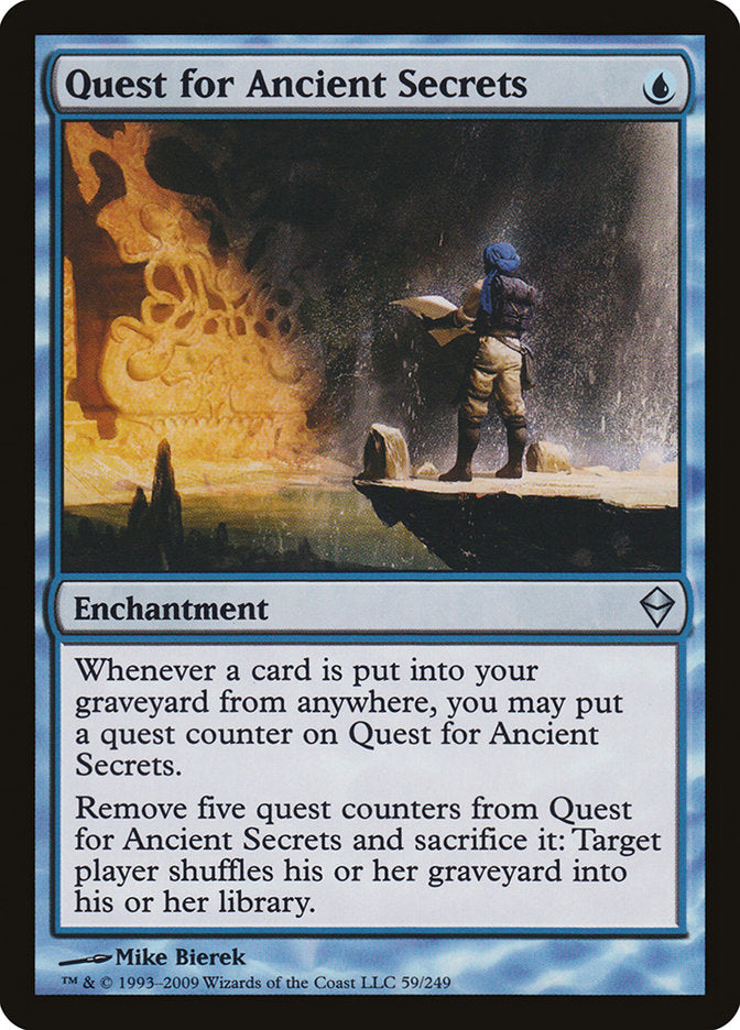 Quest for Ancient Secrets [Zendikar] | Good Games Cannington