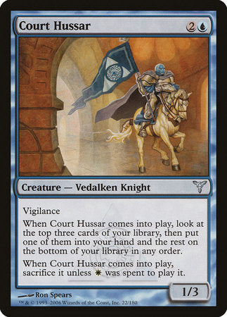 Court Hussar [Dissension] | Good Games Cannington
