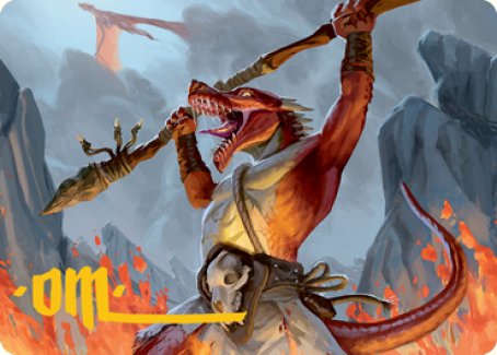 Kobold Art Card (Gold-Stamped Signature) [Dungeons & Dragons: Adventures in the Forgotten Realms Art Series] | Good Games Cannington