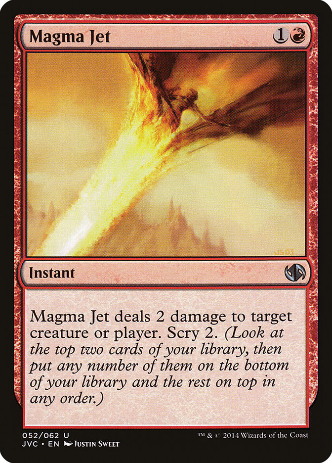 Magma Jet [Duel Decks Anthology] | Good Games Cannington