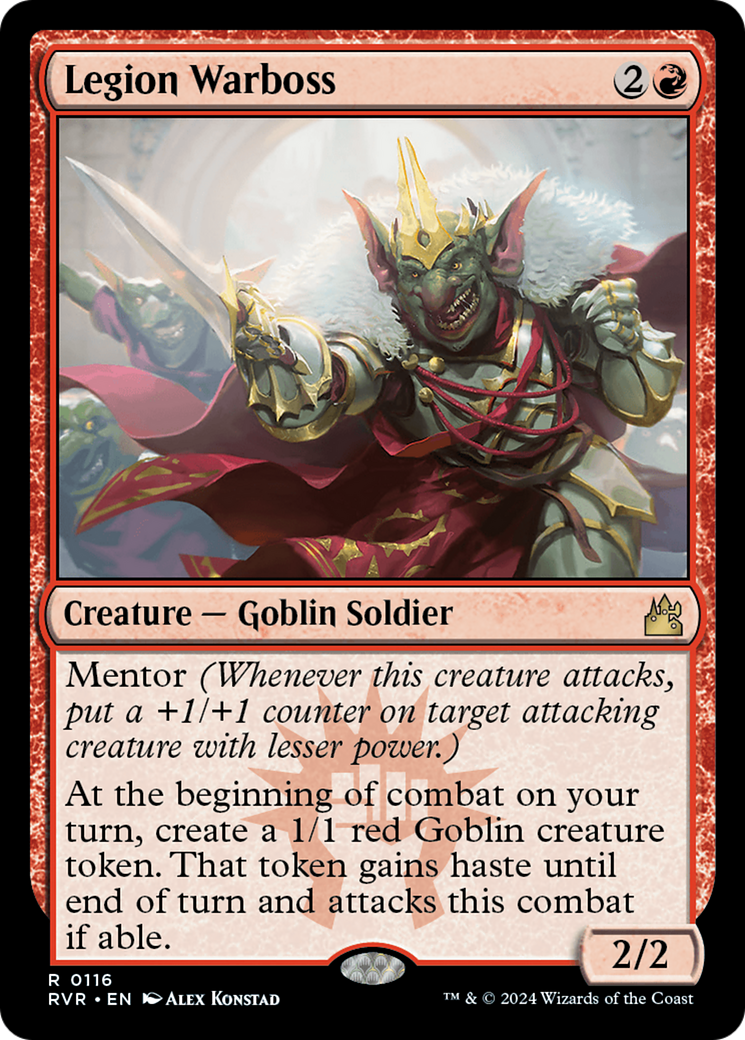 Legion Warboss [Ravnica Remastered] | Good Games Cannington