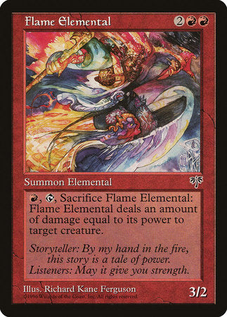 Flame Elemental [Mirage] | Good Games Cannington