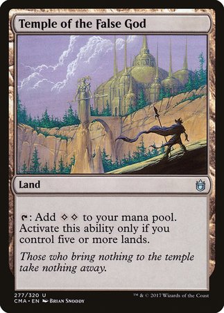 Temple of the False God [Commander Anthology] | Good Games Cannington