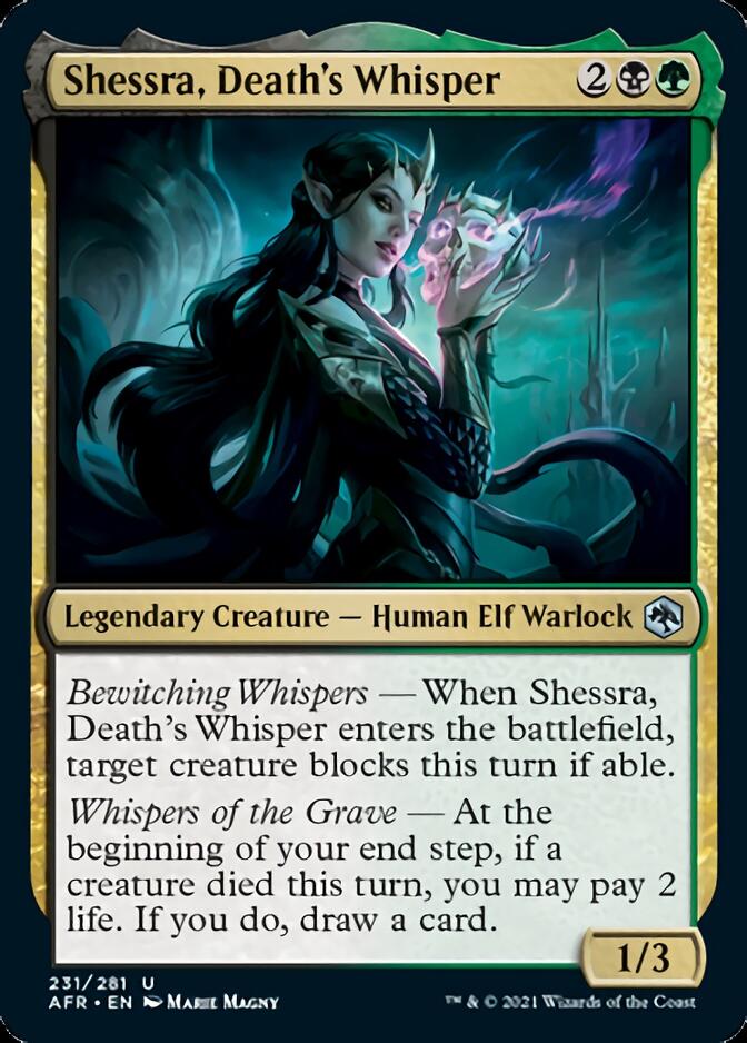 Shessra, Death's Whisper [Dungeons & Dragons: Adventures in the Forgotten Realms] | Good Games Cannington