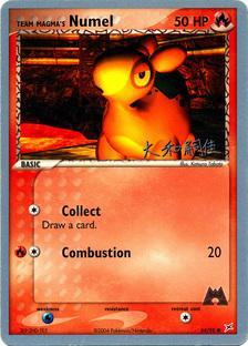 Team Magma's Numel (64/95) (Magma Spirit - Tsuguyoshi Yamato) [World Championships 2004] | Good Games Cannington