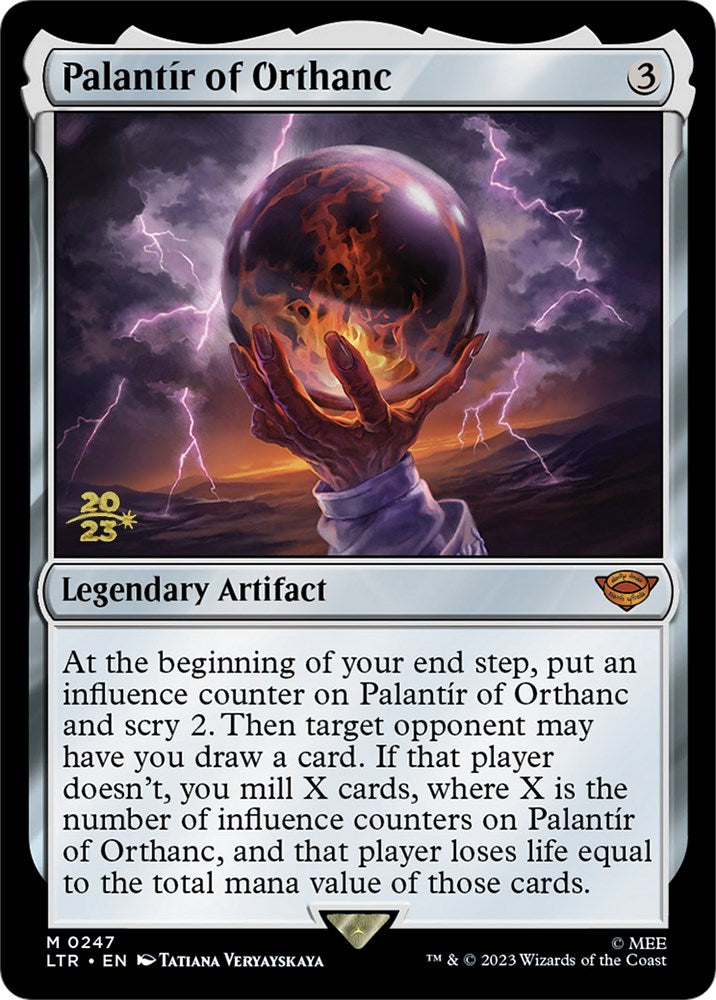 Palantir of Orthanc [The Lord of the Rings: Tales of Middle-Earth Prerelease Promos] | Good Games Cannington