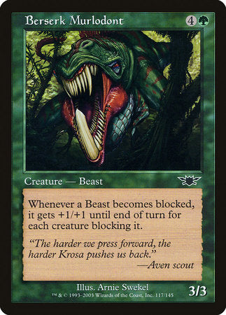 Berserk Murlodont [Legions] | Good Games Cannington
