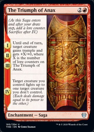 The Triumph of Anax [Theros Beyond Death] | Good Games Cannington
