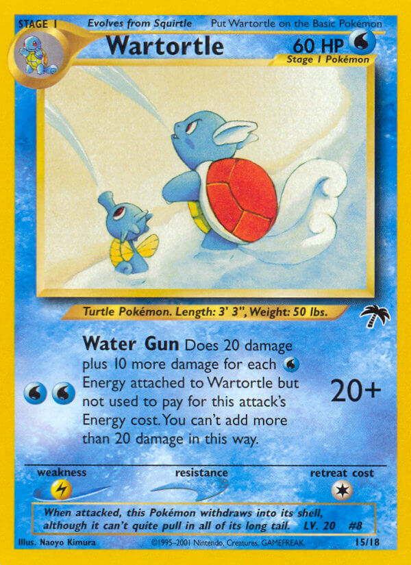 Wartortle (15/18) [Southern Islands] | Good Games Cannington