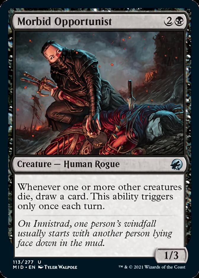 Morbid Opportunist [Innistrad: Midnight Hunt] | Good Games Cannington