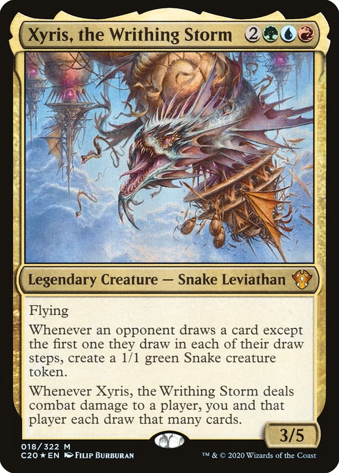 Xyris, the Writhing Storm [Commander 2020] | Good Games Cannington