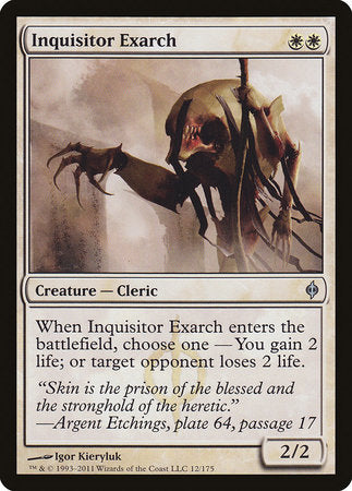 Inquisitor Exarch [New Phyrexia] | Good Games Cannington