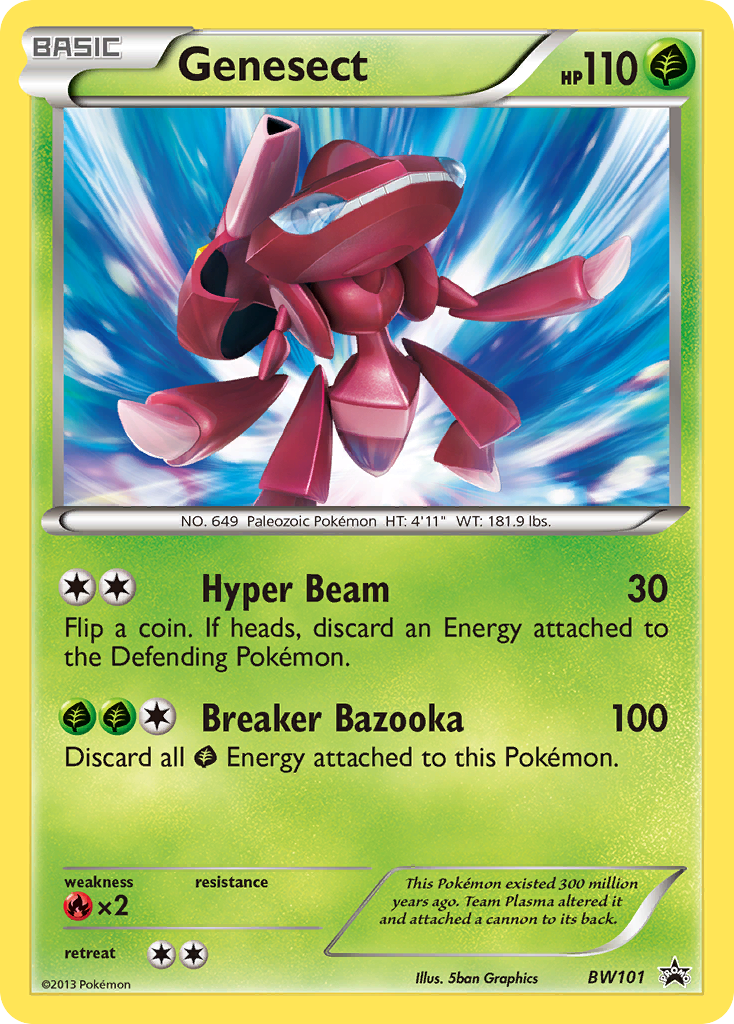 Genesect (BW101) [Black & White: Black Star Promos] | Good Games Cannington