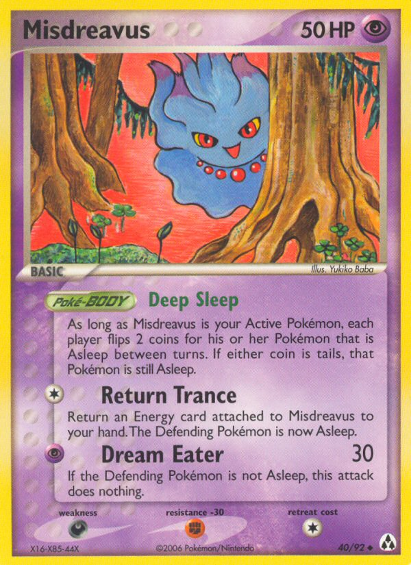 Misdreavus (40/92) [EX: Legend Maker] | Good Games Cannington