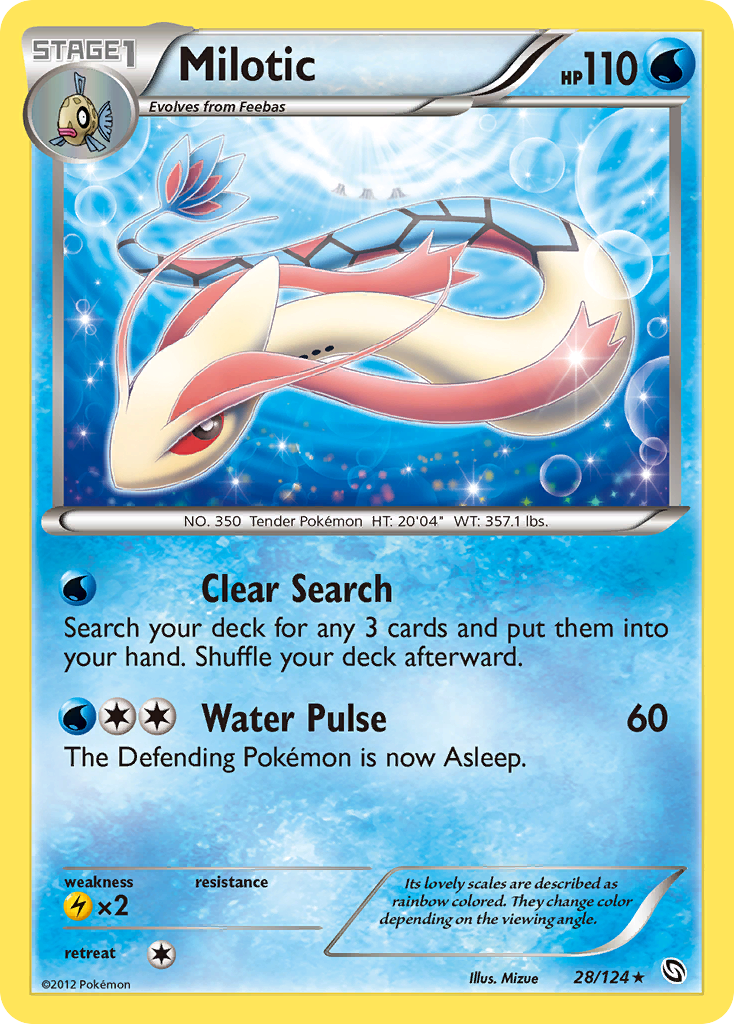 Milotic (28/124) [Black & White: Dragons Exalted] | Good Games Cannington