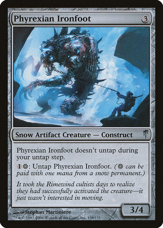 Phyrexian Ironfoot [Coldsnap] | Good Games Cannington