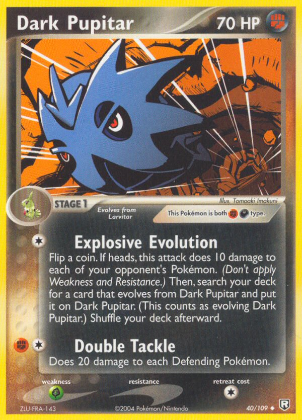 Dark Pupitar (40/109) [EX: Team Rocket Returns] | Good Games Cannington